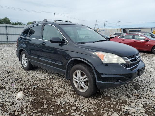 5J6RE4H77BL081589 - 2011 HONDA CR-V EXL BLACK photo 4