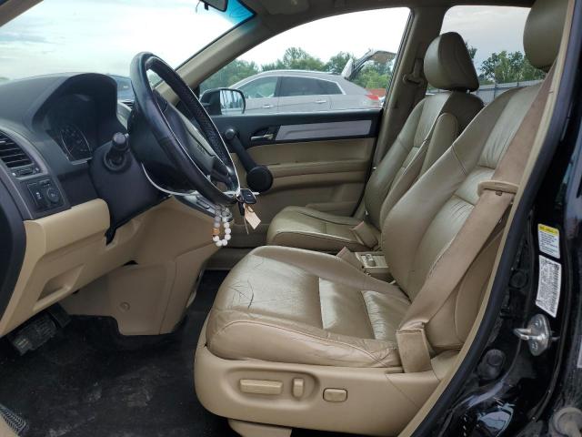 5J6RE4H77BL081589 - 2011 HONDA CR-V EXL BLACK photo 7