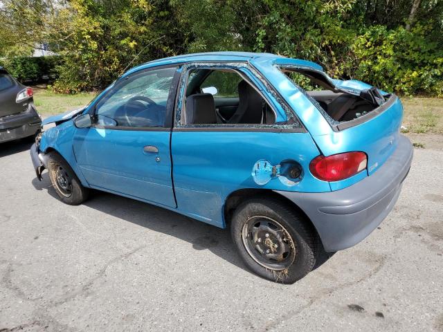 2C1MR2266V6760188 - 1997 GEO METRO BLUE photo 2