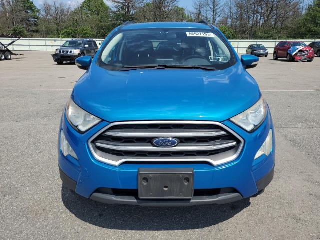 MAJ6P1UL3JC245753 - 2018 FORD ECOSPORT SE Көк фото 5