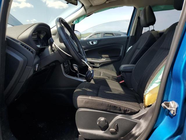 MAJ6P1UL3JC245753 - 2018 FORD ECOSPORT SE Көк фото 7