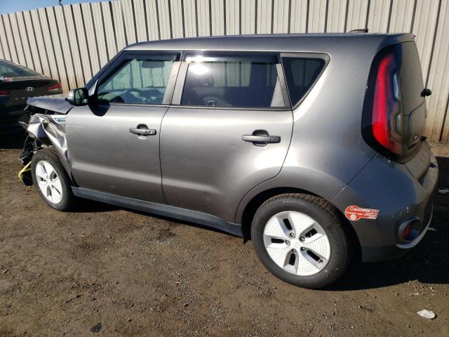 KNDJP3AE3G7012611 - 2016 KIA SOUL EV SILVER photo 2