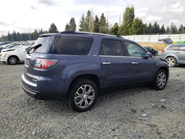 1GKKVSKD9EJ277872 - 2014 GMC ACADIA SLT-2 BLUE photo 3