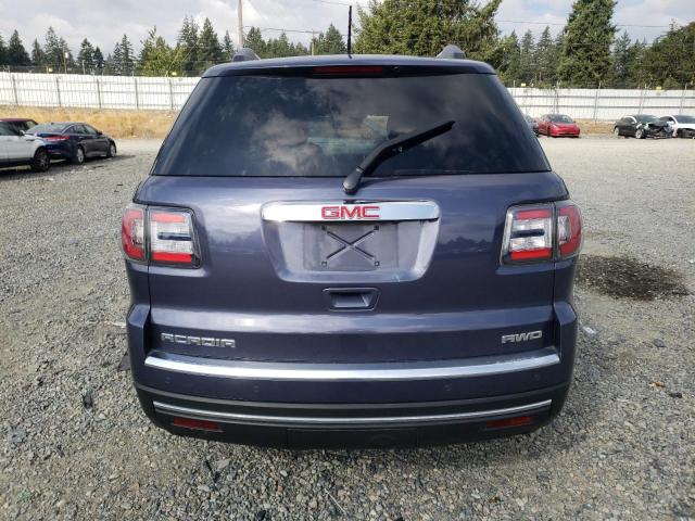 1GKKVSKD9EJ277872 - 2014 GMC ACADIA SLT-2 BLUE photo 6