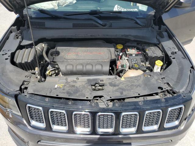 3C4NJCBB2JT181951 - 2018 JEEP COMPASS LATITUDE ნაცრისფერი ფოტო 11