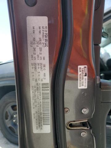 3C4NJCBB2JT181951 - 2018 JEEP COMPASS LATITUDE ნაცრისფერი ფოტო 12