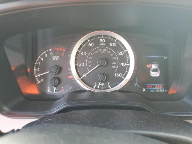 JTDEPMAE4MJ184815 - 2021 TOYOTA COROLLA LE GRAY photo 9