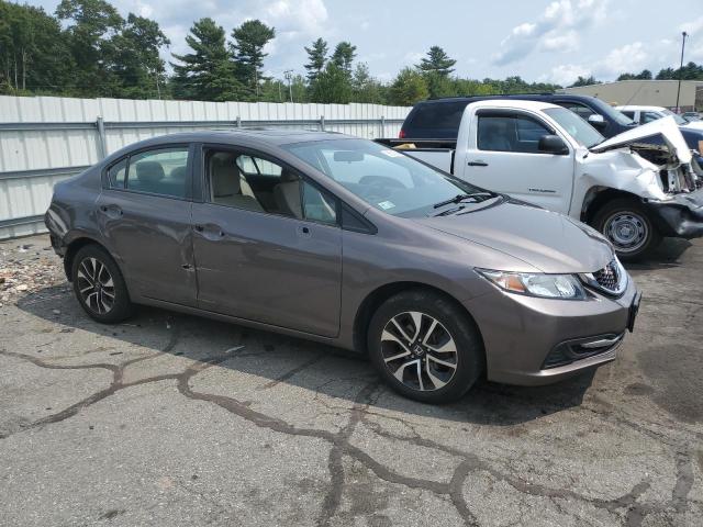 2HGFB2F88DH534850 - 2013 HONDA CIVIC EX BROWN photo 4