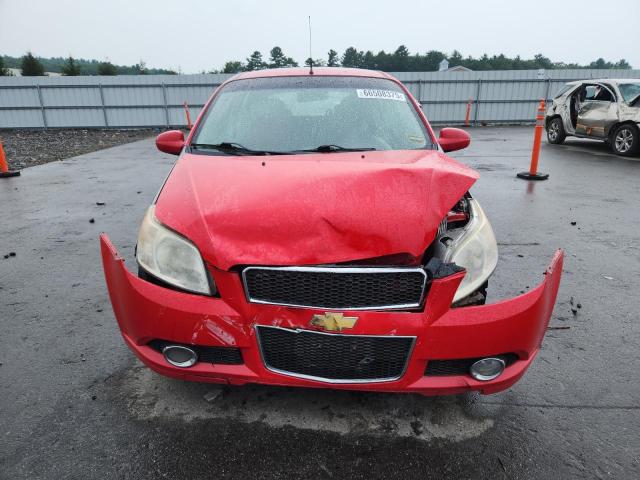 KL1TG6DE1BB128196 - 2011 CHEVROLET AVEO LT 红色 照片 5