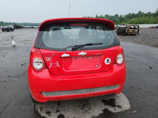 KL1TG6DE1BB128196 - 2011 CHEVROLET AVEO LT 红色 照片 6
