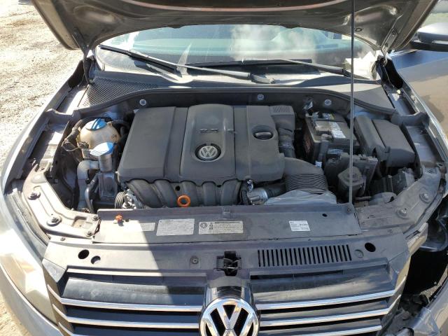 1VWBH7A36DC049207 - 2013 VOLKSWAGEN PASSAT SE GRAY photo 11