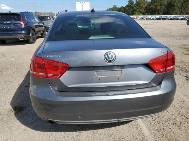 1VWBH7A36DC049207 - 2013 VOLKSWAGEN PASSAT SE GRAY photo 6