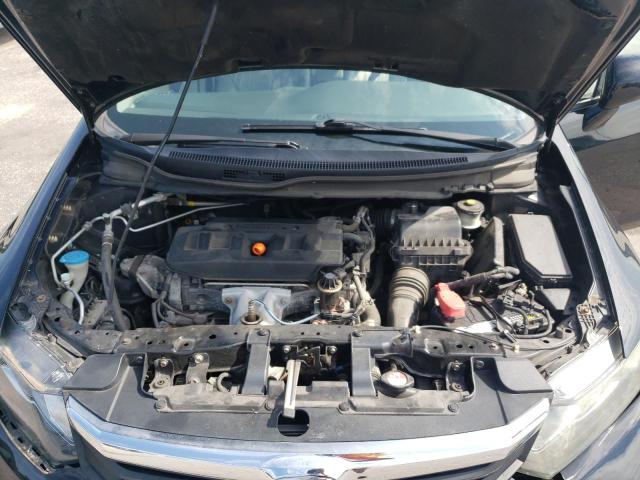 19XFB2F90CE004437 - 2012 HONDA CIVIC EXL Negro foto 11