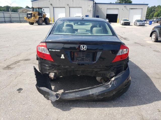19XFB2F90CE004437 - 2012 HONDA CIVIC EXL Negro foto 6