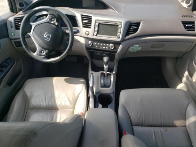 19XFB2F90CE004437 - 2012 HONDA CIVIC EXL Negro foto 8