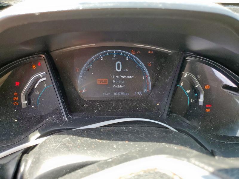 2HGFC2F62MH549839 - 2021 HONDA CIVIC LX SILVER photo 9