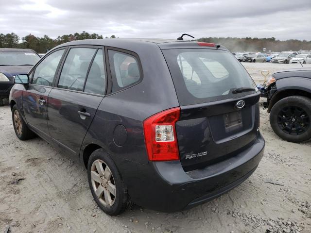 KNAFG525787198653 - 2008 KIA RONDO BASE GRAY photo 3