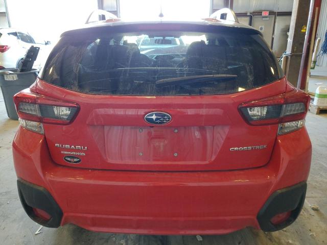 JF2GTABCXNH274402 - 2022 SUBARU CROSSTREK RED photo 6