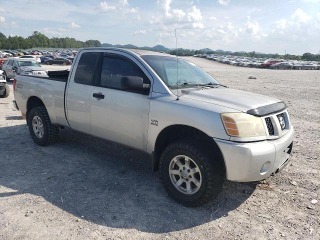 1N6AA06B94N528507 - 2004 NISSAN TITAN XE 银色 照片 4