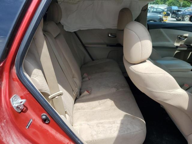 4T3BA3BB2BU024935 - 2011 TOYOTA VENZA RED photo 11