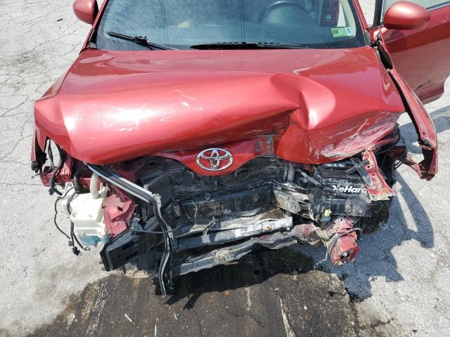 4T3BA3BB2BU024935 - 2011 TOYOTA VENZA RED photo 12