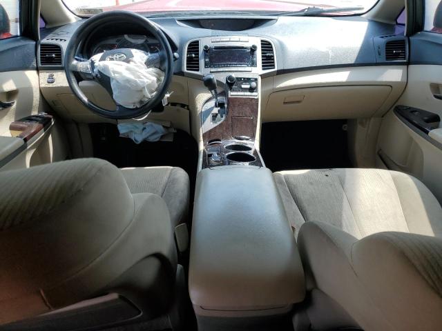 4T3BA3BB2BU024935 - 2011 TOYOTA VENZA RED photo 8