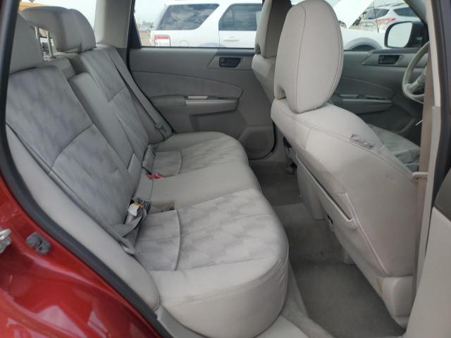 JF2SH6BCXAH782940 - 2010 SUBARU FORESTER XS RED photo 10