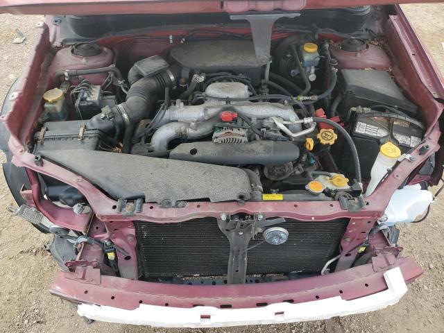 JF2SH6BCXAH782940 - 2010 SUBARU FORESTER XS RED photo 11