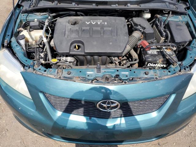 2T1BU4EE2AC283291 - 2010 TOYOTA COROLLA BASE Turkuaz foto 11
