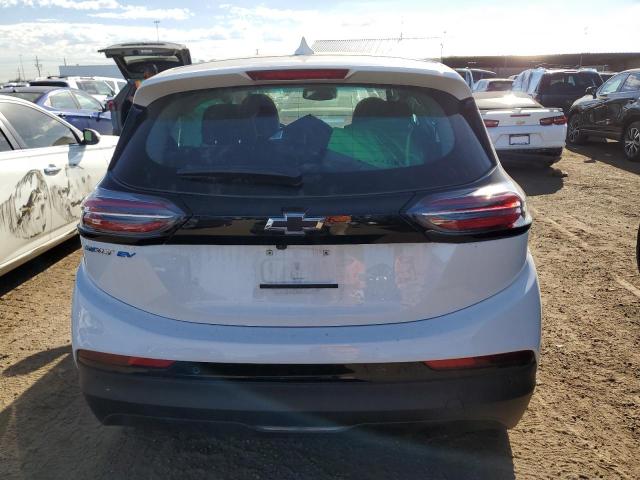 1G1FW6S0XN4123077 - 2022 CHEVROLET BOLT EV 1LT WHITE photo 6