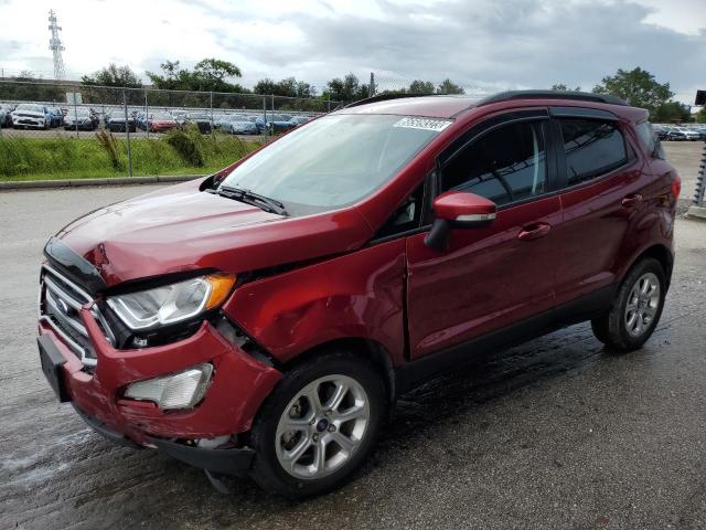 MAJ3S2GE5LC362192 - 2020 FORD ECOSPORT SE RED photo 1