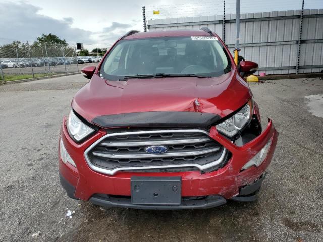 MAJ3S2GE5LC362192 - 2020 FORD ECOSPORT SE RED photo 5