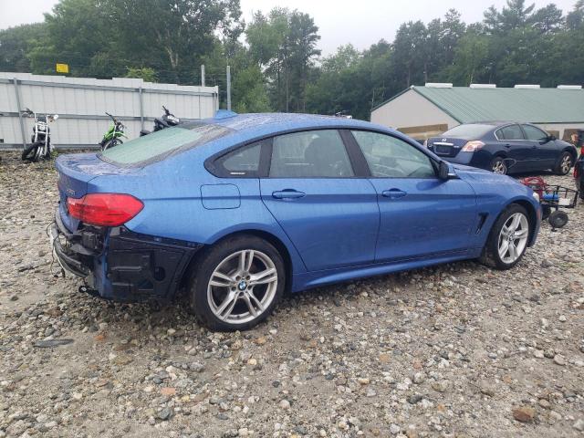 WBA4F9C53HG792270 - 2017 BMW 430XI GRAN COUPE BLUE photo 3