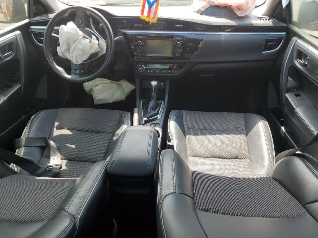 2T1BURHE5EC205005 - 2014 TOYOTA COROLLA L RED photo 8