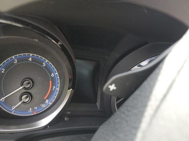 2T1BURHE5EC205005 - 2014 TOYOTA COROLLA L RED photo 9