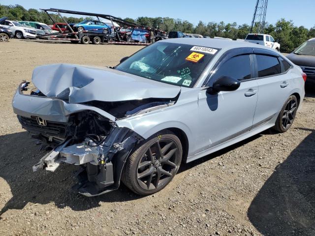 2HGFE2F59NH502990 - 2022 HONDA CIVIC SPORT 蓝色 照片 1