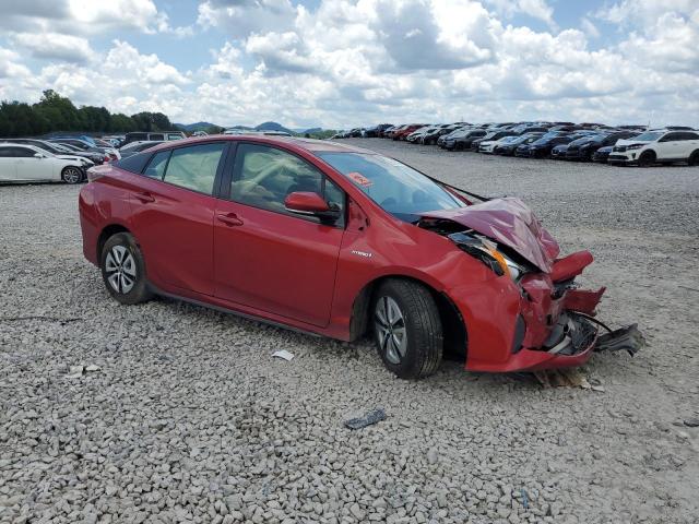 JTDKARFUXH3527817 - 2017 TOYOTA PRIUS أحمر صورة 4