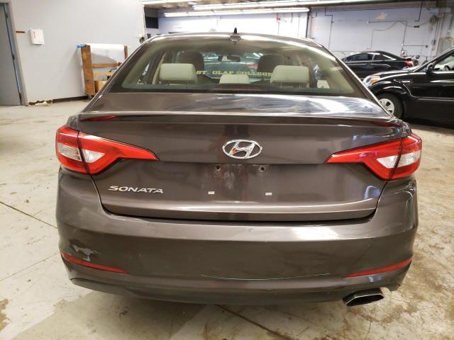 5NPE24AF9HH466552 - 2017 HYUNDAI SONATA SE GRAY photo 6