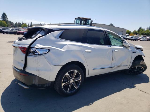 5GAEVAKW0NJ181022 - 2022 BUICK ENCLAVE ESSENCE WHITE photo 3