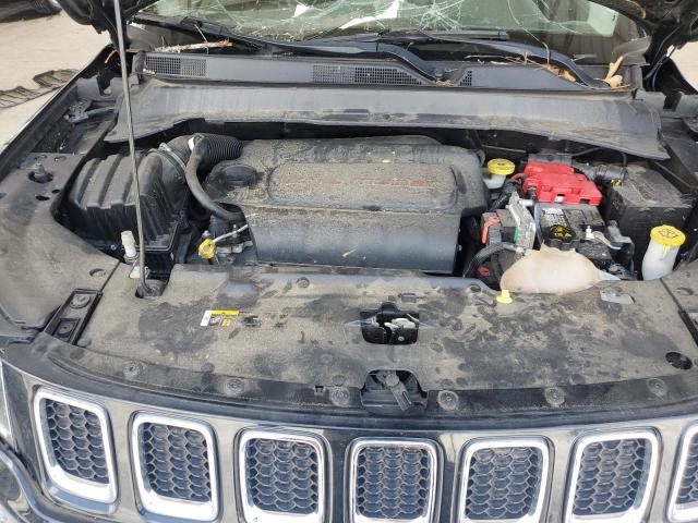 3C4NJDCBXMT603652 - 2021 JEEP COMPASS LIMITED BLACK photo 12