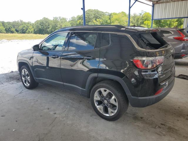 3C4NJDCBXMT603652 - 2021 JEEP COMPASS LIMITED BLACK photo 2