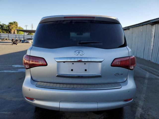 JN8AZ2NC7C9315438 - 2012 INFINITI QX56 SILVER photo 6