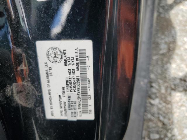 5FNRL5H6XEB502981 - 2014 HONDA ODYSSEY EXL 黑色 照片 13