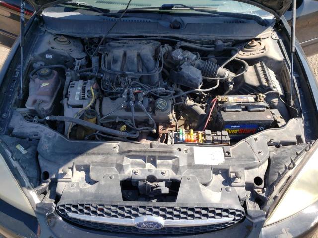 1FAFP52294A186760 - 2004 FORD TAURUS LX BLACK photo 11