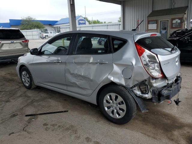 KMHCT5AE3FU225022 - 2015 HYUNDAI ACCENT GS SILVER photo 2
