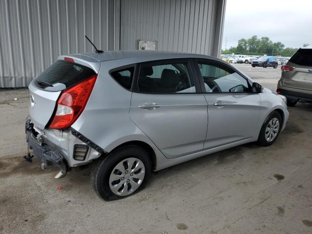 KMHCT5AE3FU225022 - 2015 HYUNDAI ACCENT GS SILVER photo 3