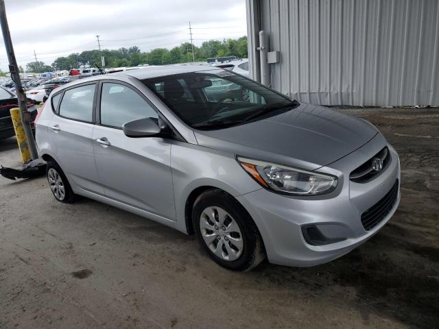 KMHCT5AE3FU225022 - 2015 HYUNDAI ACCENT GS SILVER photo 4