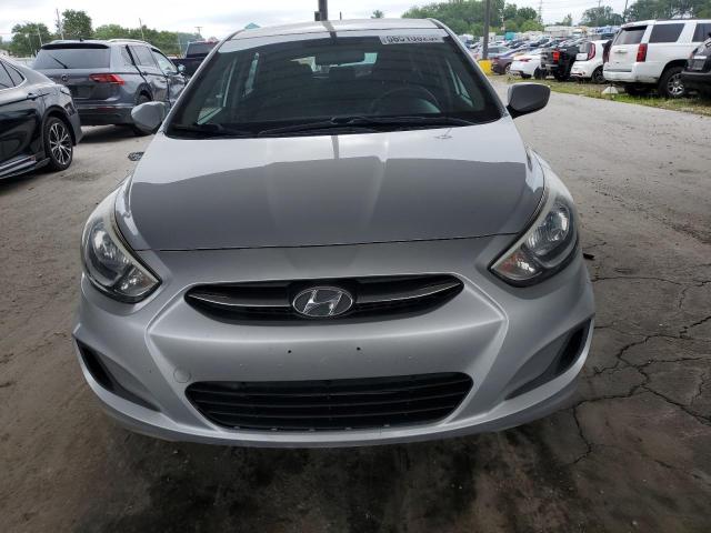 KMHCT5AE3FU225022 - 2015 HYUNDAI ACCENT GS SILVER photo 5