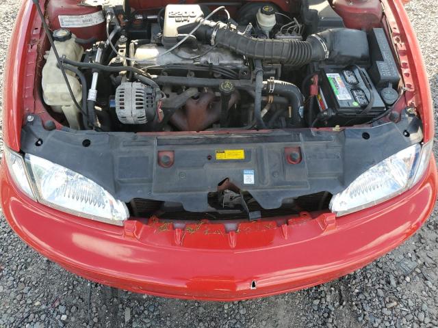 1G1JC124217147410 - 2001 CHEVROLET CAVALIER RED photo 11