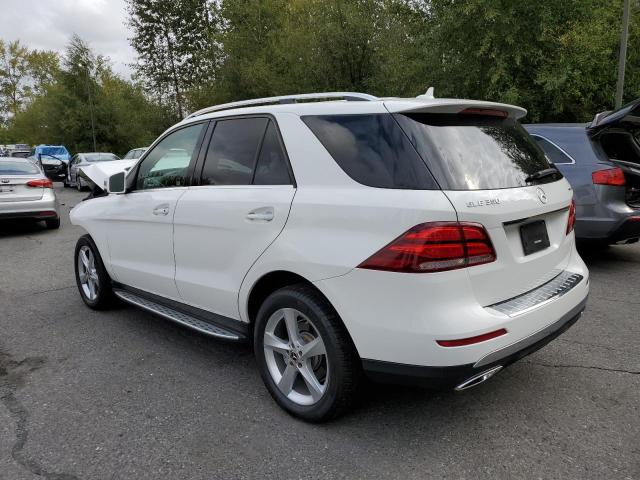 4JGDA5HB7HA938189 - 2017 MERCEDES-BENZ GLE 350 4MATIC WHITE photo 2